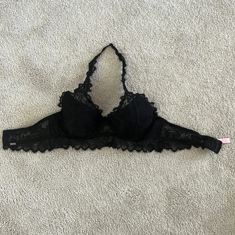 Victoria’s Secret PINK black bralette - Picture 1 of 5